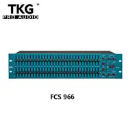 TKG BSS FCS966 FCS 966 аудио EQ фильтр высоких частот BSS FCS966 эквалайзер Домашнее аудио караоке dj эквалайзер
