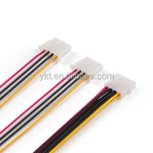 Cable de Extensión de Alimentación Molex de 4 Pines para Computadora, Conector Macho 1 a <span class=keywords><strong>2</strong></span> Puertos Hembra, Cable Divisor de Alimentación en Y - Product Image 2