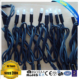 Alambre de goma negro led luz de la secuencia de vacaciones con certificado GS - Product Image 4
