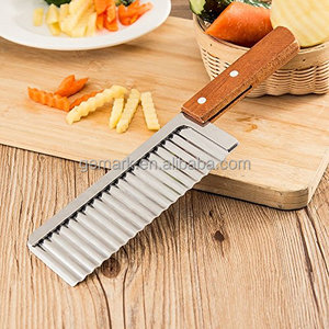 Cuisine outils Lame Ondulée Français Fry Cutter De Pommes De Terre Légumes Cutter Outil De <span class=keywords><strong>Coupe</strong></span> - Product Image 3