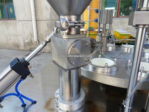 Automático de tipo rotativo de sellador taza de copa redonda - Product Image 4