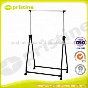 OEM eBay venta al por mayor de muebles de almacenamiento para el hogar de diseño moderno MIT DIY Fordable extensible Metal estante de ropa para uso doméstico General - Product Image 3