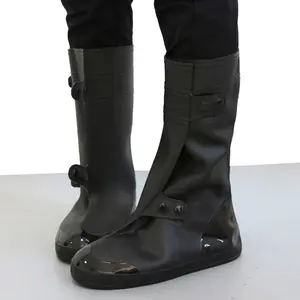 37Cm Hoge Waterdichte Rain Boot Shoe De Herbruikbare Antislip Overschoenen Cover Met Uitstekende Elasticiteit En Opvouwbaar