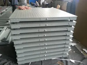 Heavy-duty Industrial Design Structural Steel 4 High Quality Alloy Load Cells Floor Scale