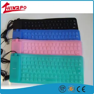 Housse de clavier en silicone, compatible avec hp/macbook pro/asus/lenovo, personnalisé