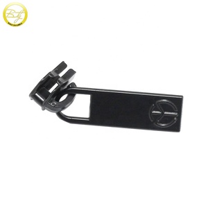 Custom Embossed Logo Slider Bags Accessory Metal <strong>Zipper</strong> Pulls Movable Backpack Metal <strong>Zipper</strong> Puller <strong>Replacement</strong> <strong>Zipper</strong> Parts - Product Image 3