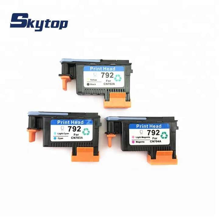 Lot De 3 Têtes D'impression HP 792 - Pour DesignJet L26100/L26500/L26800 - Encre Latex
