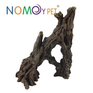 Decorazione per <span class=keywords><strong>Acquario</strong></span> in Resina Artificiale a Forma di Radice d'Albero per <span class=keywords><strong>Tartarughe</strong></span> NS-50, Vendita Calda Nomoy - Product Image 3