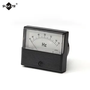 Rectangle shape higher accuracy 1.5 class pointer type panel frequency Hz meter