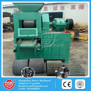 No chemical additives, no smell, no smoke/Steel Work Dust Ball Press Machine charcoal briquette press machine