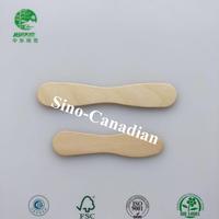 Bâtonnets de crème glacée faits maison en bois de bouleau, écologiques, flexibles, empilables, réutilisables, en vrac/lot, avec logo personnalisé, pas chers