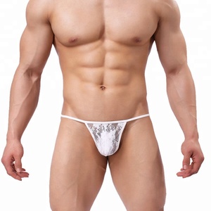 Hombres G String transparente bragas Sexy Tanga ropa interior erótica <span class=keywords><strong>Gay</strong></span> Hollow T Back ropa interior - Product Image 3
