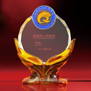 new hot vendez <span class=keywords><strong>2014</strong></span> prix de <span class=keywords><strong>cristal</strong></span> en forme de main - Product Image 1