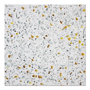 Đa màu trắng đánh bóng Matt gạch terrazzo 600x600 cho bàn và sàn mô hình Thái Lan nhà máy - Product Image 1