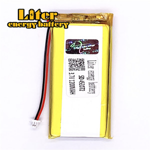 Plug 1,0-2 p 3,7 V 453072 1200 mAh factory high quality Lithium Polymer Li-ion battery liPo battery - Product Image 2