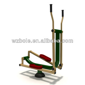 Équipement de <span class=keywords><strong>fitness</strong></span> elliptique d'extérieur fabriqué en Chine pour la musculation en parc - Product Image 4