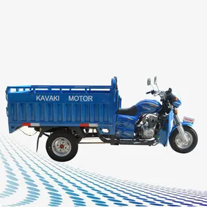 Cheap high quality 4 stroke gasoline Hydraulic dump brand 3 wheel motorcycle for sale