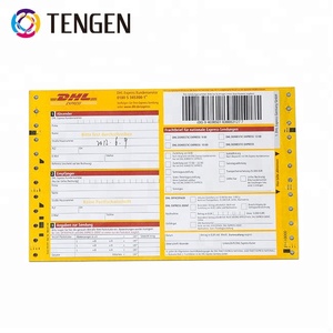 Personalizado de impresión de código de barras de las vías respiratorias Bill Envío Expreso de DHL pata hoja de ruta - Product Image 4