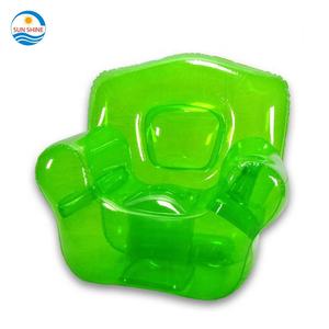 Pvc Chambre Meubles Portable Air <span class=keywords><strong>Fauteuil</strong></span> Chaise Gonflable Transparent Canapé-Lit Canapé Ensembles Pliable Personnalisé OEM ODM Moderne - Product Image 1