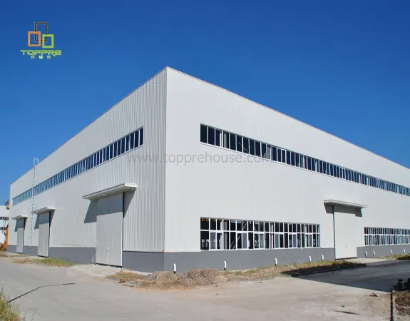 Workshop Prefab Houses Used Knockdown Office Warehouse Plans Buildings for Sale Vietnam Steel Single Panel or Lamiboard 50 Years