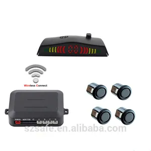 with 4 sensors wifi car reverse sensor wireless parking sensor