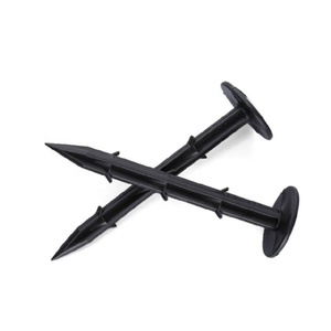 Clous de fixation en <span class=keywords><strong>plastique</strong></span> pour <span class=keywords><strong>film</strong></span> de <span class=keywords><strong>paillage</strong></span> noir en PP, protection contre les nuisibles, jardinage, outils de fixation - Product Image 4
