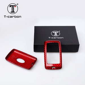 Ốp Chìa Khóa Ô Tô T-cacbon Cho Land Rover Evoque Discovery <span class=keywords><strong>4</strong></span> Phạm Vi Bọc Chìa Khóa Bằng Sợi Carbon Phụ Kiện Nội Thất Ô Tô Bán Chạy - Product Image 5