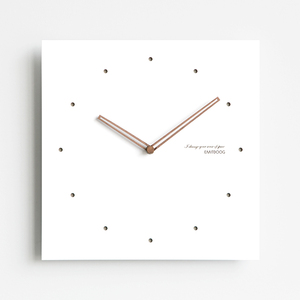 EMITDOOG 12 "/14" Thiết Kế Hiện Đại Đồng Hồ Vuông Bằng Gỗ Chữ Số Ả Rập Quay Số Để Trang Trí Phòng Khách - Product Image 2