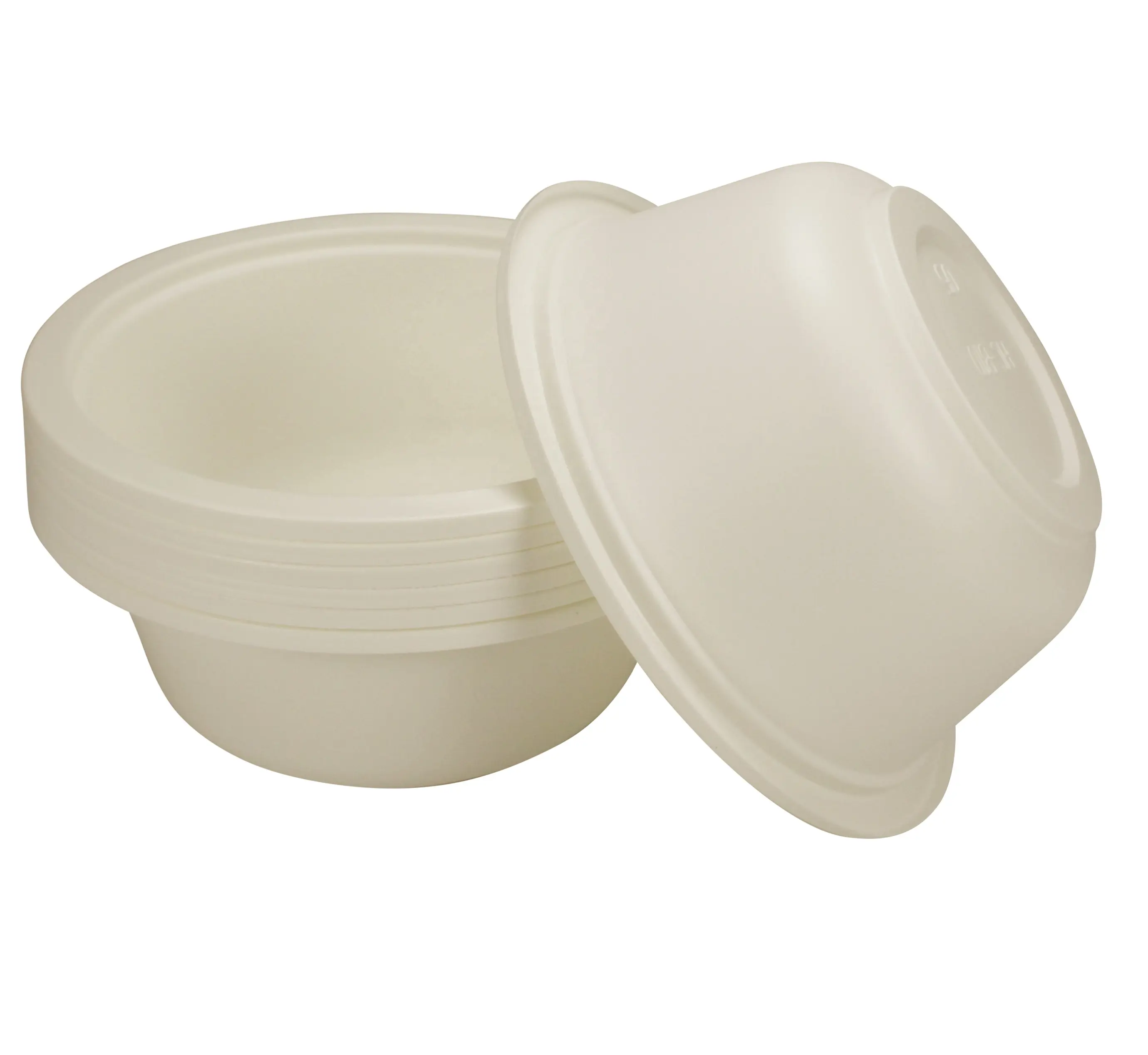 Biodegradable Snack Food Packaging Biodegradable Salad Bowl Corn Starch Bowl