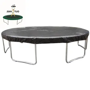 JianTuo Thể Thao 6FT-16FT Đen Màu Trampoline Bảo Vệ Thời Tiết Che Mưa Cho Trampoline Vòng Khung