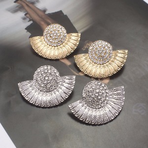 Boucles <span class=keywords><strong>d</strong></span>'oreilles Vintage en alliage de <span class=keywords><strong>strass</strong></span> pour femmes, bijoux de mode, boucles <span class=keywords><strong>d</strong></span>'oreilles en métal, nouveaux accessoires de vente chaude - Product Image 4