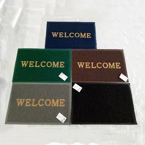 Factory directly sell pvc welcome mat in door