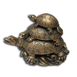 Diy — <span class=keywords><strong>tortue</strong></span> porte-bonheur de Collection, 3 tortues fengshui, Tze - Product Image 6