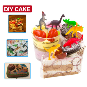 YY0527 लघु डायनासोर खिलौना सेट-किस्म पैक रंगीन मिनी प्लास्टिक डायनासोर खिलौना पार्टी के पक्ष में - Product Image 6