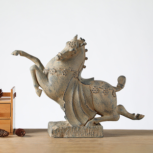 Moules en résine décorative de haute qualité, déco de bureau ou de maison, <span class=keywords><strong>Sculpture</strong></span> artisanale de cheval