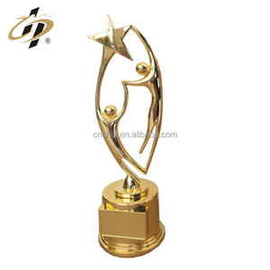 Barato al por mayor personalizado metal gold star trofeo premio, trofeo de la Copa Mundial - Product Image 4