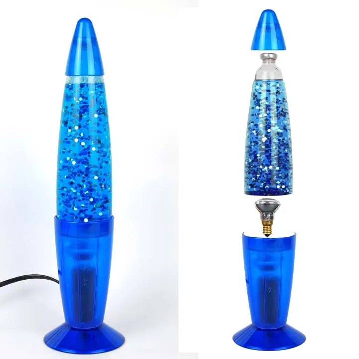 MingXiong Besting 판매 플라스틱 13 인치 반짝이 용암 모션 램프