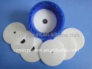 Tampas de garrafa com ventilação Microvent