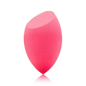 FY066 High quality free samples Colorful cosmetic oval shape non-latex free makeup sponge in cosmetic puff