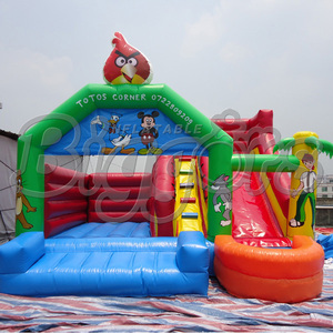 comercial de aire inflable moonwalk castillo para la aventura de la tierra - Product Image 6