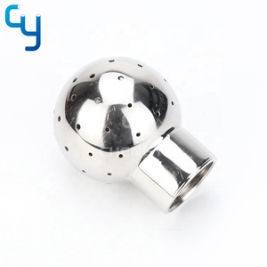 Boule de pulvérisation de nettoyage de réservoir fixe en acier inoxydable avec connexion filetée interne - Product Image 2
