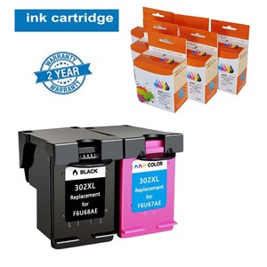 Compatible 302XL remplacement de <span class=keywords><strong>cartouche</strong></span> <span class=keywords><strong>d</strong></span>'<span class=keywords><strong>encre</strong></span> pour <span class=keywords><strong>HP</strong></span> <span class=keywords><strong>302</strong></span> <span class=keywords><strong>XL</strong></span> pour <span class=keywords><strong>HP</strong></span> Deskjet 2130 2135 1110 3630 3632 Officejet 3830 3834 4650 - Product Image 5