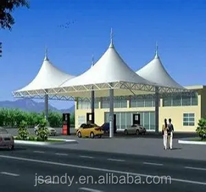 Structure Gas Station Hot Sale New Product Space Frame Steel Structure Building For Petrol Station Gas Station