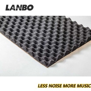 Gomma Espansa Nera Adesiva per Insonorizzazione <span class=keywords><strong>Auto</strong></span>, Materiale Isolante Acustico per Veicoli, Schiuma a Nido d'Ape - Product Image 5