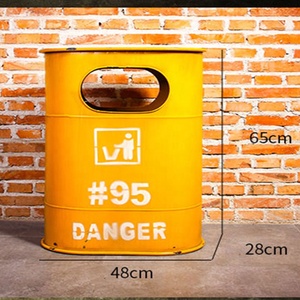 Thùng Rác Ngoài Trời Retro Thùng Rác Công Nghiệp Lớn Cho Quán Bar - Product Image 3