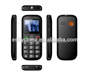 2015 nueva caliente de la venta 1.77 " botón grande, SOS / tiempo de voz / <span class=keywords><strong>lector</strong></span>, fm, función <span class=keywords><strong>mp3</strong></span>, W76 - Product Image 1