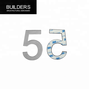 Acier inoxydable 304 <span class=keywords><strong>maison</strong></span> porte <span class=keywords><strong>plaque</strong></span> d'immatriculation 12345 avec <span class=keywords><strong>autocollant</strong></span> - Product Image 6