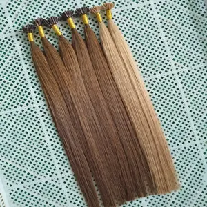 Long hair last Russian hair keratin I tip Flat Tip U tip hair extension