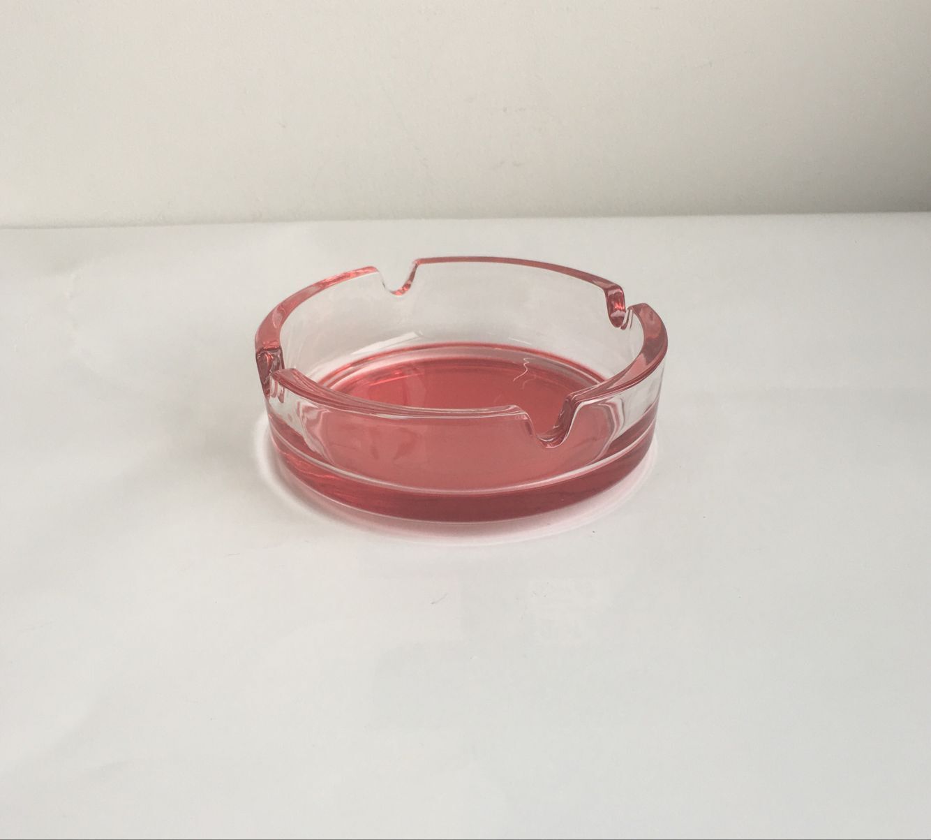 Hot sale 2021 Cheap round clear glass ashtray
