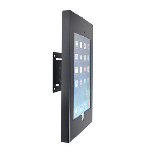 Tùy Chỉnh Kim Loại Nghiêng <span class=keywords><strong>Tablet</strong></span> Wall Mount <span class=keywords><strong>Bracket</strong></span> Với Chống Trộm Trường Hợp Áp Dụng Cho 7-14 Inch Android <span class=keywords><strong>Tablet</strong></span> <span class=keywords><strong>PC</strong></span> - Product Image 3